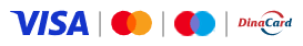 Platne kartice koje prihvatamo - Visa, MasterCard, Maestro, DinaCard